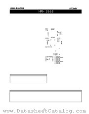 HPI-3663 datasheet pdf Kodenshi Corp