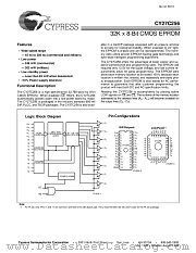CY27C256-55WMB datasheet pdf Cypress