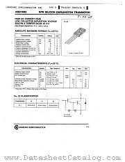 KSD1692 datasheet pdf Samsung Electronic