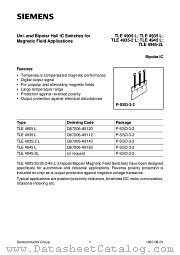 TLE4935-2L datasheet pdf Siemens