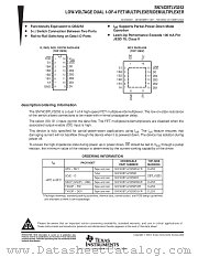 SN74CBTLV3253DBQ datasheet pdf Texas Instruments
