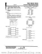 SN54S32W datasheet pdf Texas Instruments