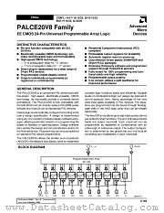PALCE20V8Q-20PC4 datasheet pdf Advanced Micro Devices
