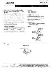RF1K49092 datasheet pdf Intersil