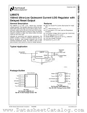 LM9076S datasheet pdf National Semiconductor
