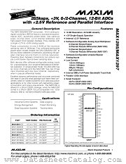 MAX1297BCEG datasheet pdf MAXIM - Dallas Semiconductor