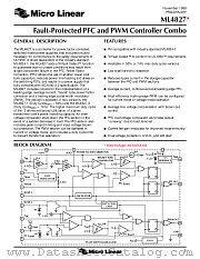 ML4827CS-1 datasheet pdf Micro Linear