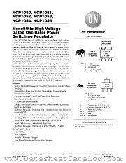 NCP1055STZZZT3 datasheet pdf ON Semiconductor