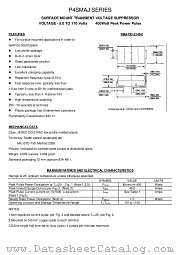 P4SMAJ30C datasheet pdf TRSYS