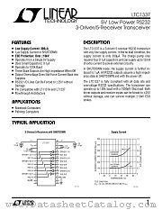LTC1337CS datasheet pdf Linear Technology