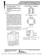 SN54LS114AW datasheet pdf Texas Instruments