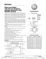 MC33263 datasheet pdf ON Semiconductor