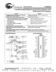 CY28322-2 datasheet pdf Cypress