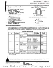 LM385BH-2.5 datasheet pdf Linear Technology