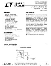 LT1677IS8 datasheet pdf Linear Technology