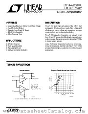 LT119AJ datasheet pdf Linear Technology
