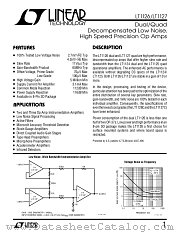 LT1126AC datasheet pdf Linear Technology