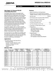 HIN202ACB-T datasheet pdf Intersil