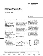 HCPL-4100300 datasheet pdf Agilent (Hewlett-Packard)