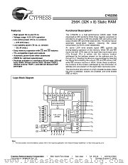 CY62256-55 datasheet pdf Cypress