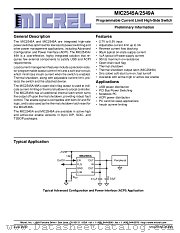 MIC2545A-2BN datasheet pdf Micrel Semiconductor