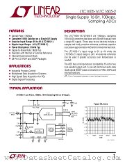 LTC1605-1IN datasheet pdf Linear Technology