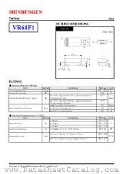 VR61F1 datasheet pdf Shindengen
