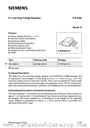 TLE4266 datasheet pdf Siemens