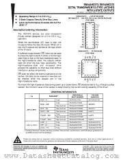 SN54AHC573FK datasheet pdf Texas Instruments