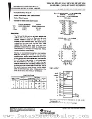 SN54LS165AFK datasheet pdf Texas Instruments