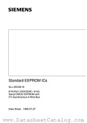 SLA24C08-D-3 datasheet pdf Siemens