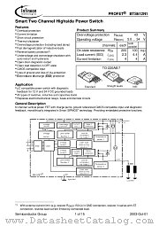 BTS612N1E3230 datasheet pdf Infineon