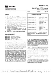 PDSP16515AC0AC datasheet pdf Mitel Semiconductor