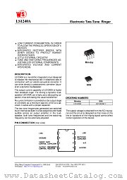 LS1240AD1 datasheet pdf Wing Shing Computer Components