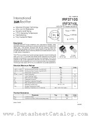 IRF3710X datasheet pdf International Rectifier