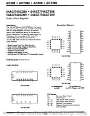 74AC398 datasheet pdf Fairchild Semiconductor