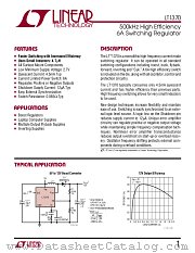 LT1370IR datasheet pdf Linear Technology