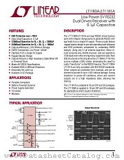LT1181ACN datasheet pdf Linear Technology