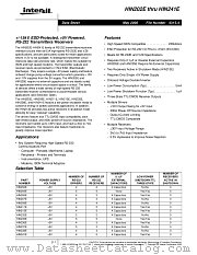 HIN232ECBN datasheet pdf Intersil