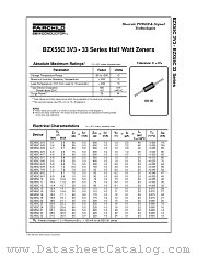 BZX55C 4V3 datasheet pdf Fairchild Semiconductor