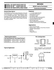 MIC5204BS datasheet pdf Micrel Semiconductor