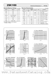 2SK1180 datasheet pdf Sanken