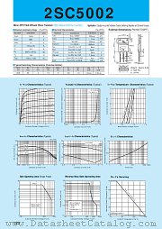 2SC5002 datasheet pdf Sanken
