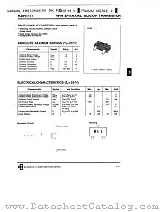 KSR1111 datasheet pdf Samsung Electronic