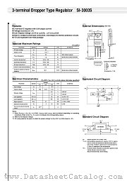 SI-3003S datasheet pdf Sanken
