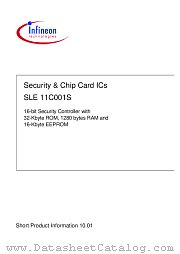 SLE11C001S-V5-T85-M4 datasheet pdf Infineon