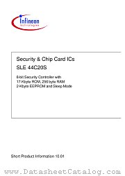 SLE44C20S-C datasheet pdf Infineon