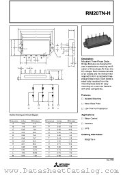 RM20 datasheet pdf Mitsubishi Electric Corporation