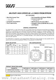 WS57C49C-70CMB datasheet pdf ST Microelectronics