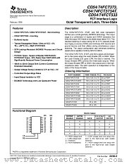 CD74FCT533E datasheet pdf Texas Instruments